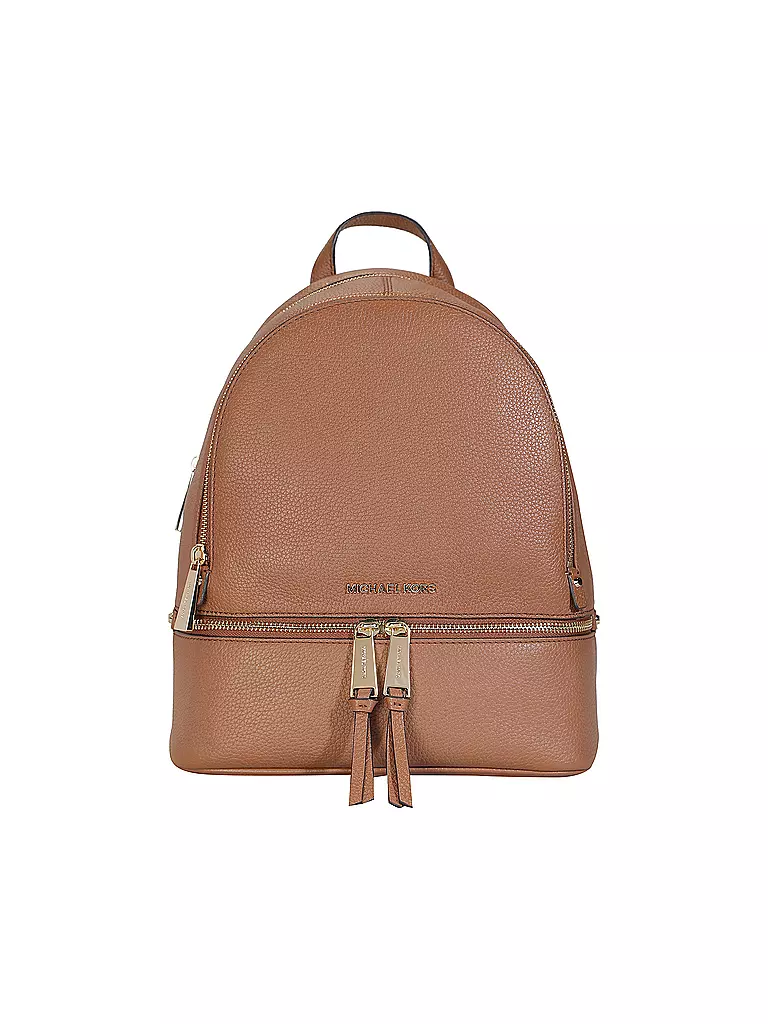 MICHAEL KORS | Leder Rucksack  RHEA Medium | Marrón