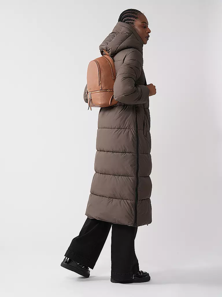 MICHAEL KORS | Leder Rucksack  RHEA Medium | Marrón