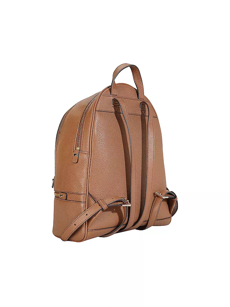 MICHAEL KORS | Leder Rucksack  RHEA Medium | Marrón