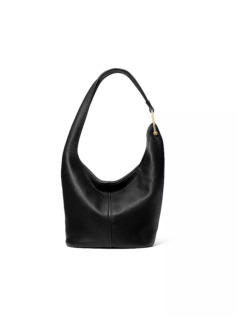 MICHAEL KORS | Ledertasche - Hobo Bag SONNY Medium | Negro