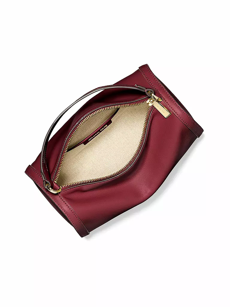 MICHAEL KORS | Ledertasche - Mini Bag ORCHARD  | Rojo oscuro