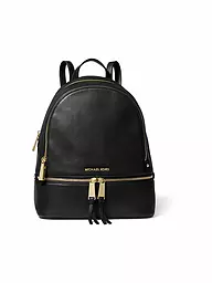 MICHAEL KORS | Leder Rucksack  RHEA Medium | Negro