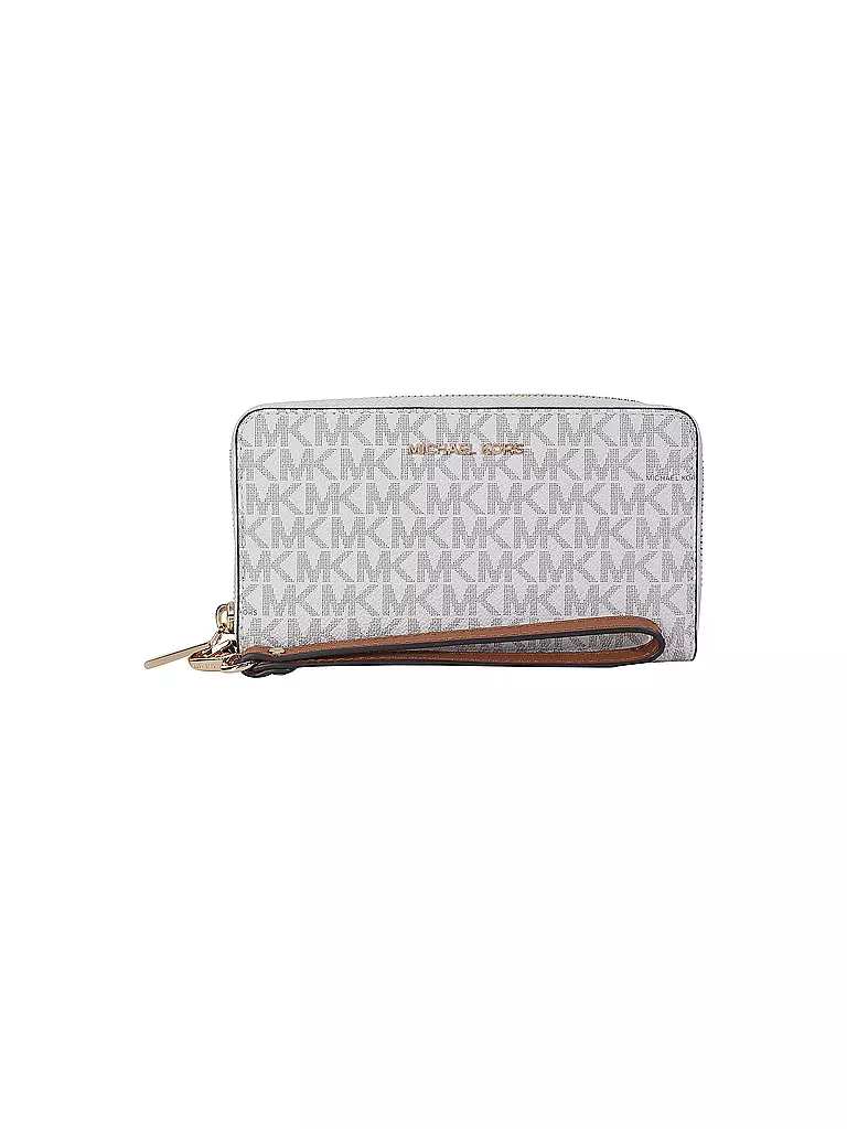 MICHAEL KORS | Monedero Large Flat | Beige