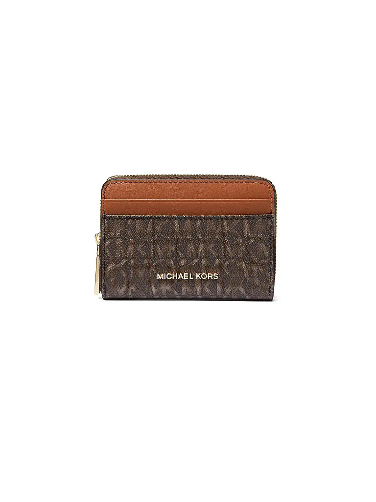 MICHAEL KORS | Tarjetero JET SET | Camel