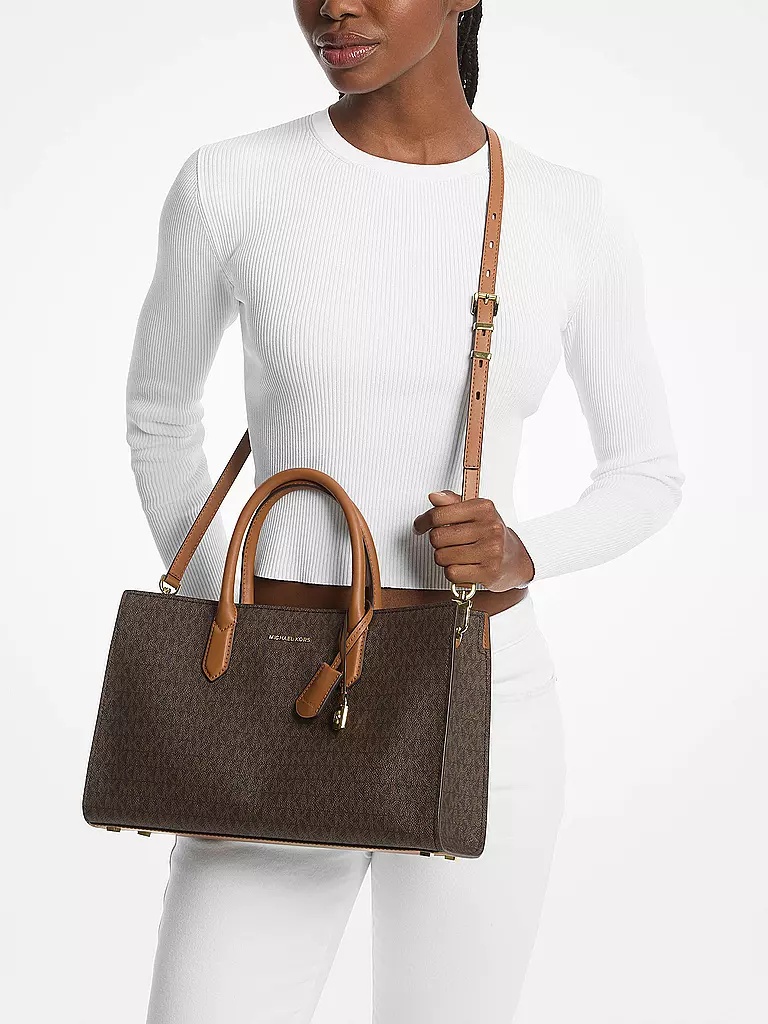 MICHAEL KORS | Tasche - Tote Bag CARLETT Medium | Marrón
