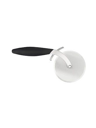 MICROPLANE | Cortador de pizza profesional negro de acero inoxidable