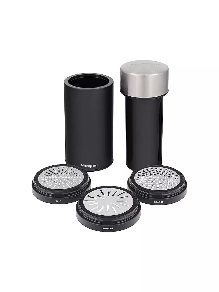 MICROPLANE | Molinillo universal de 18 cm negro |