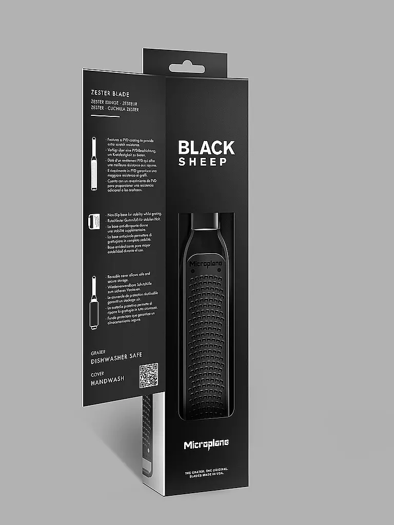 MICROPLANE | Rallador de cítricos negro | 