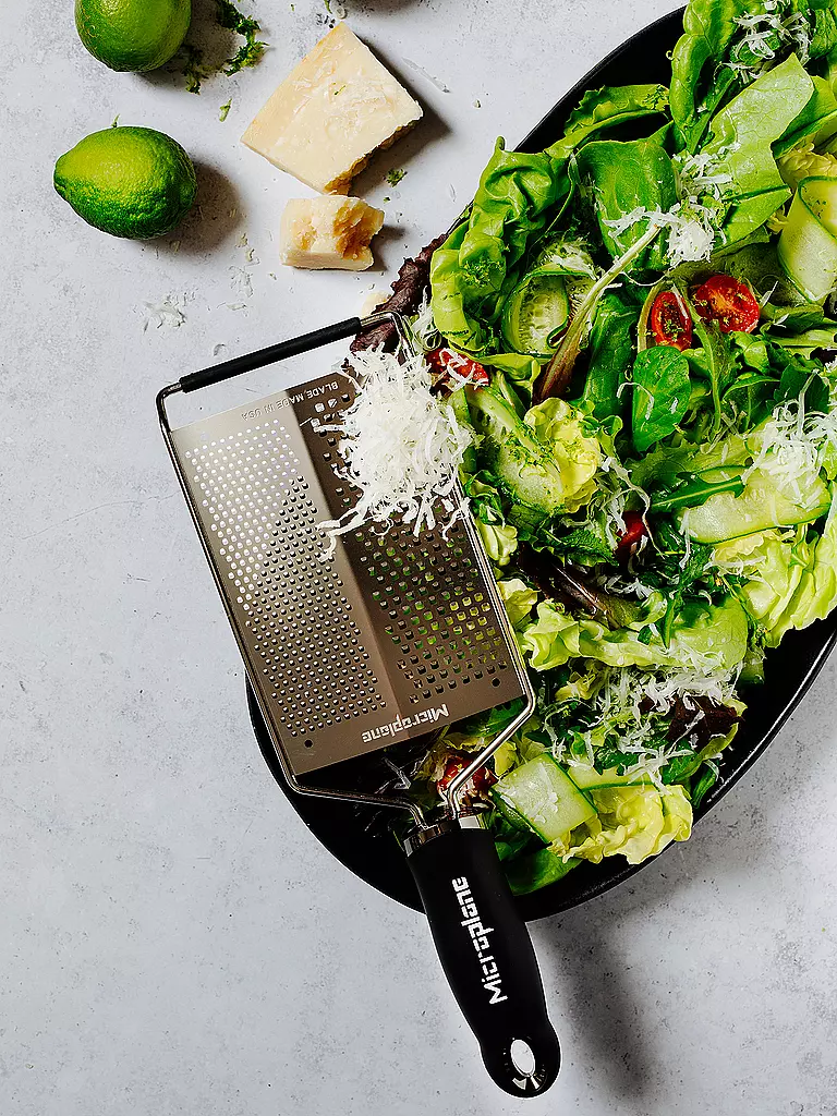 MICROPLANE | Rallador de doble hoja Gourmet Negro |