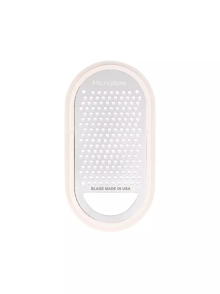 MICROPLANE | Rallador de mano con recipiente Cashmere / Bamboo | Beige