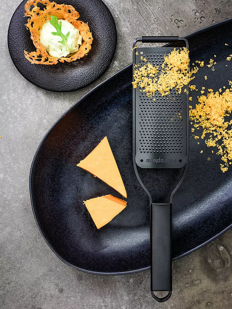 MICROPLANE | Rallador Fino Negro | Negro