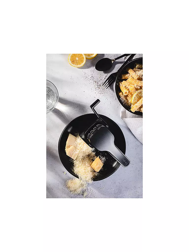 MICROPLANE | Rallador rotatorio 18,5cm Negro |