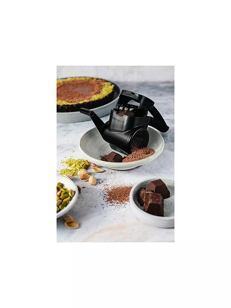 MICROPLANE | Rallador rotatorio 18,5cm Negro |