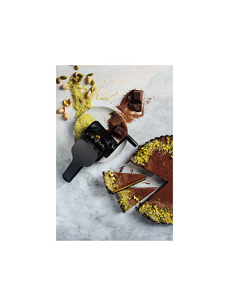 MICROPLANE | Rallador rotatorio 18,5cm Negro |