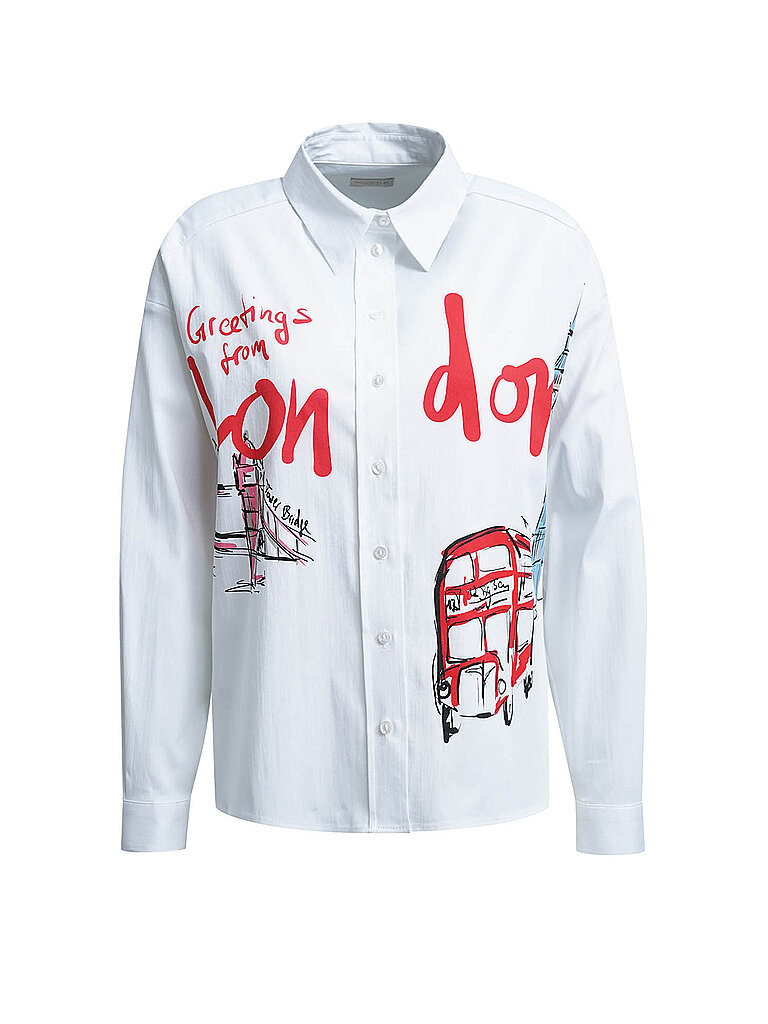 milano italy Blusa blanco