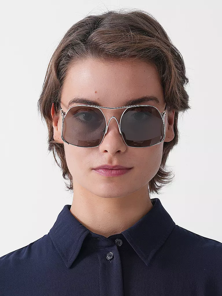 MIU MIU | Gafas de sol 0MUA55S/57 | Plata