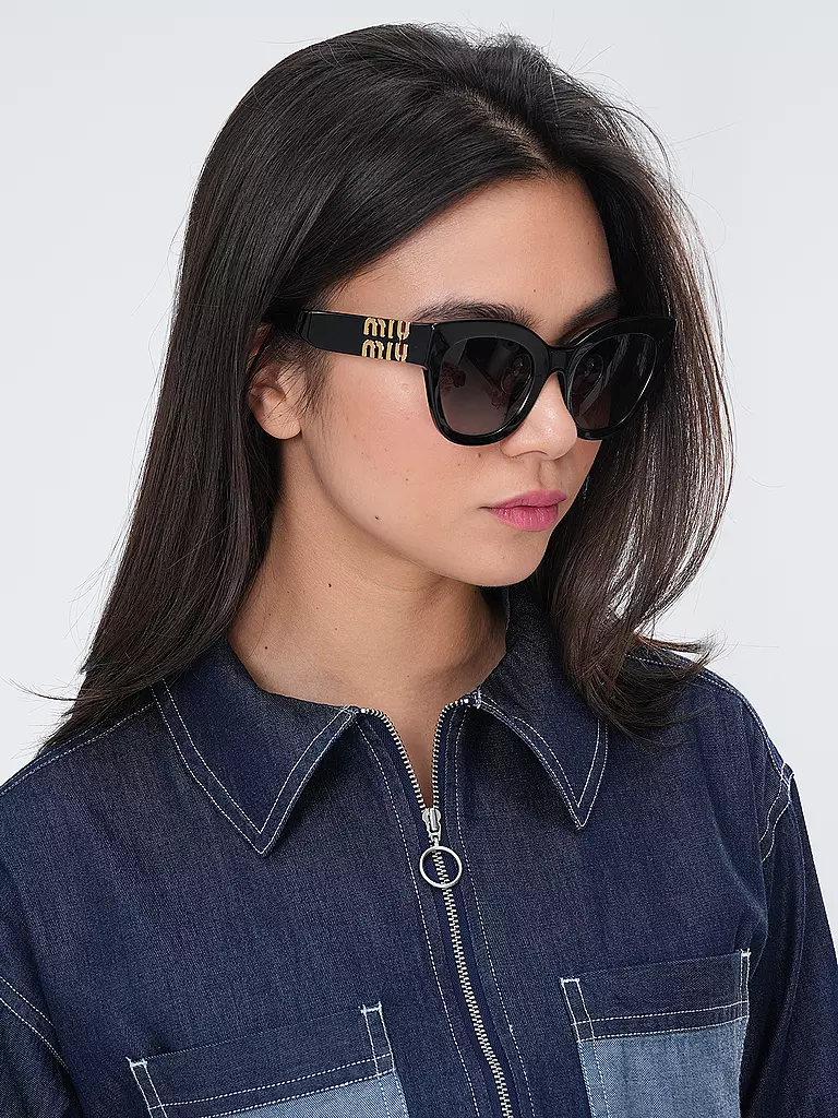 MIU MIU | Sonnenbrille  0MU01YS/51 | Negro