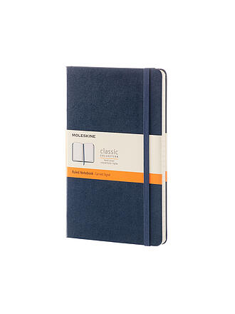MOLESKINE | Cuaderno rayado grande de tapa dura Zafiro
