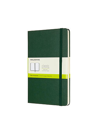 MOLESKINE | Cuaderno grande en blanco de tapa dura verde mirto