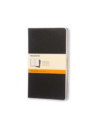 MOLESKINE | Cuaderno CAHIER set de 3 unidades rayado grande negro