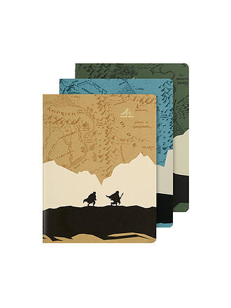 MOLESKINE | Set de 3 cuadernos EL SEÑOR DE LOS ANILLOS