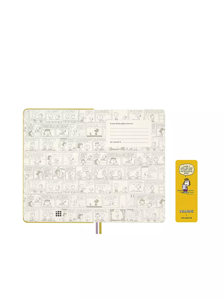 MOLESKINE | Cuaderno Peanuts Patty | Naranja