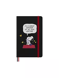 MOLESKINE | Cuaderno Peanuts Snoopy Admirer | Negro