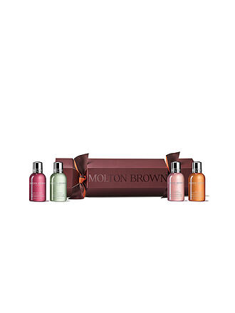 MOLTON BROWN | Set de regalo - Cracker navideño Woody Citrus 4x50ml