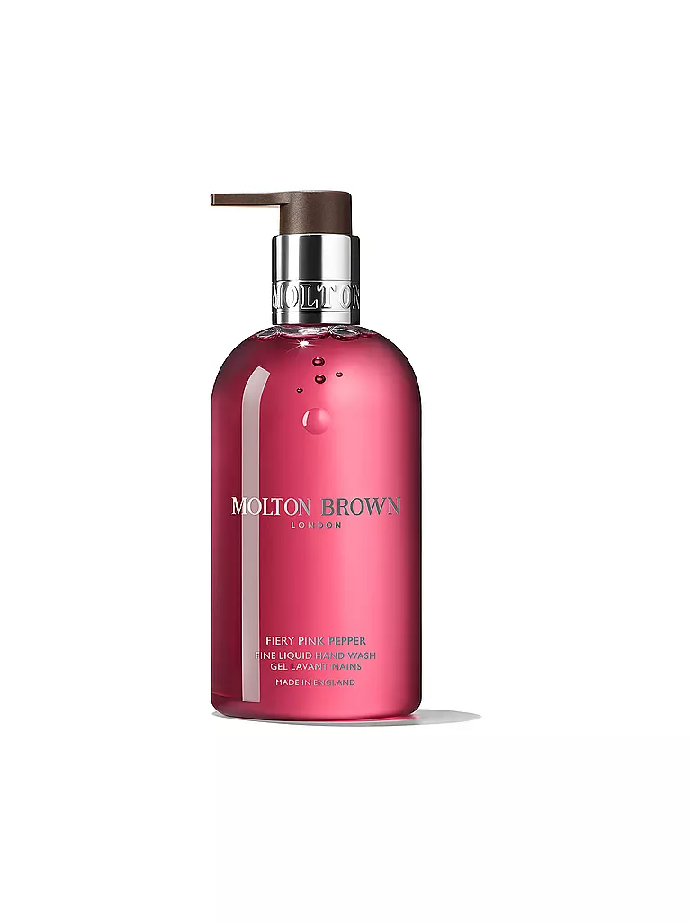 MOLTON BROWN | Fiery Pink Pepper Jabón de Manos Fino 300ml | Sin color