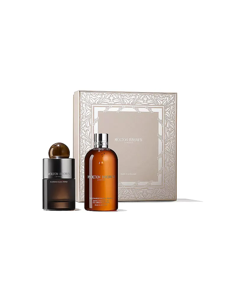 MOLTON BROWN | Set de regalo - Set de regalo doble Re-charge Black Pepper Eau de Parfum 300 ml / 100 ml | Sin color