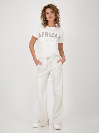 MONARI | Pantalón con aspecto de cuero