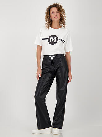 MONARI | Pantalón con aspecto de cuero