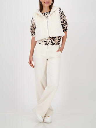 MONARI | Chaleco con aspecto de piel