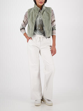 MONARI | Chaleco con aspecto de piel