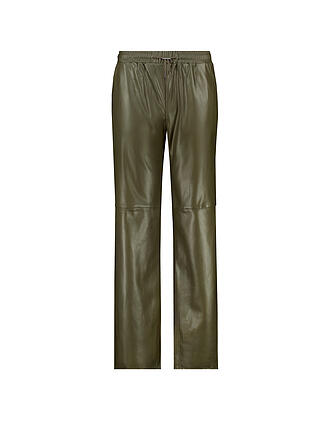MONARI | Marlenehose en efecto piel