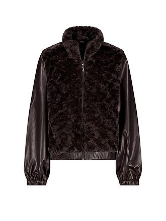 MONARI | Chaqueta con efecto de piel