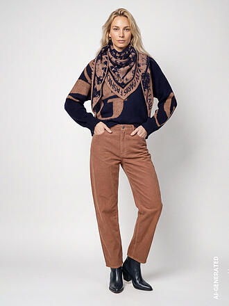 MONARI | Pantalones de pana Barrel Leg