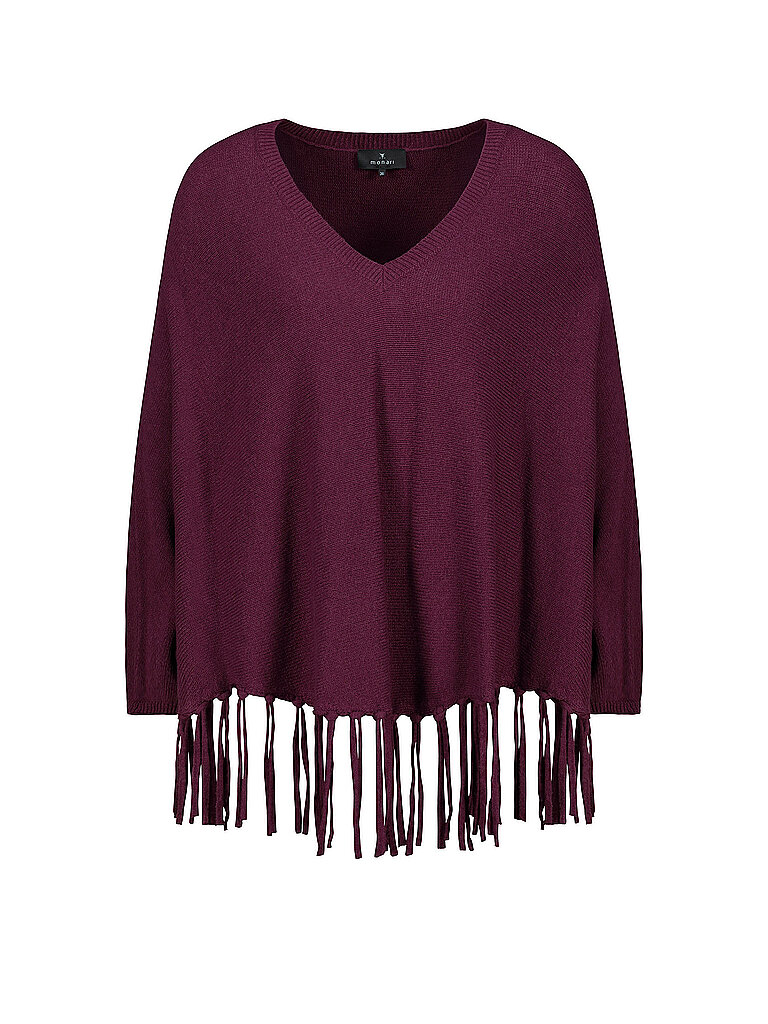 monari Poncho - Capa rojo oscuro