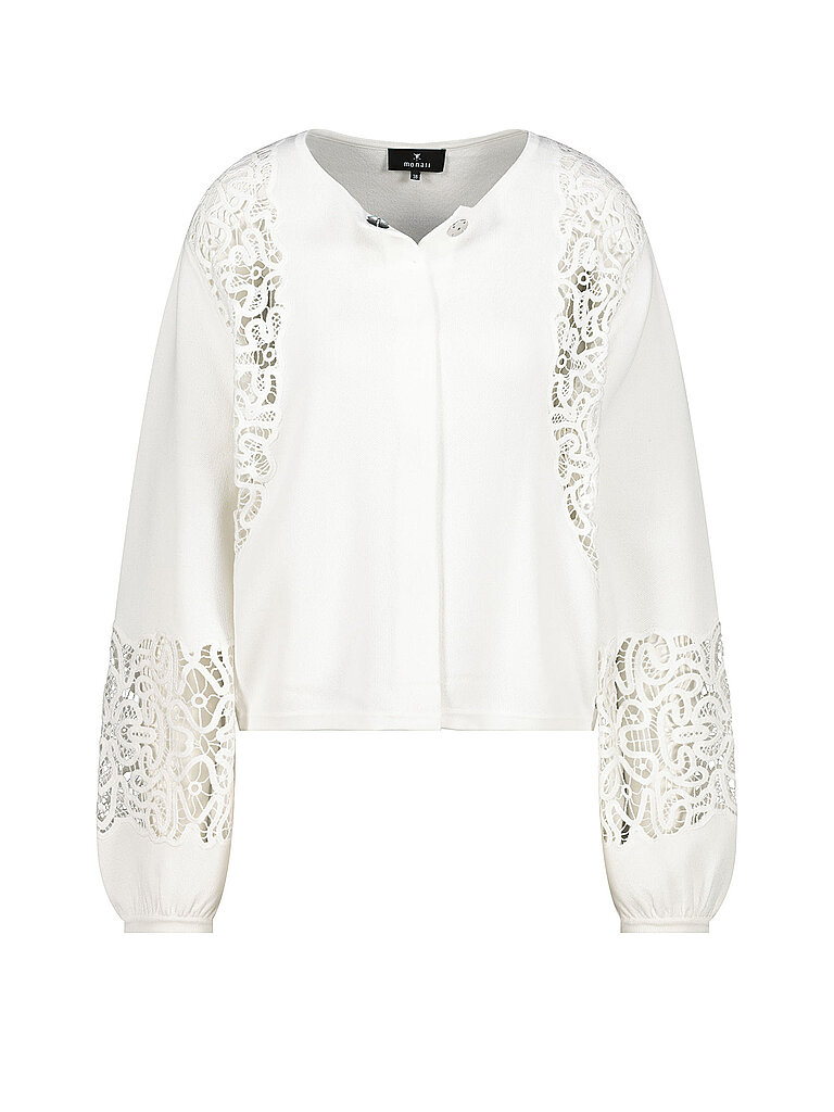 Cárdigan de punto blanco 38