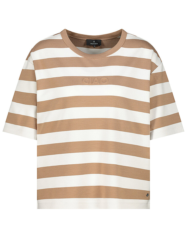 Monari Camiseta marrón claro 36