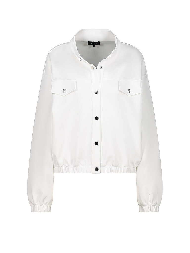 Sudadera con cremallera blanco 44