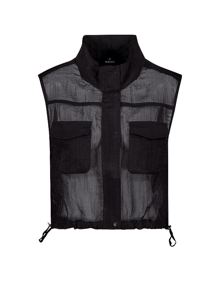 Monari Chaleco negro 38