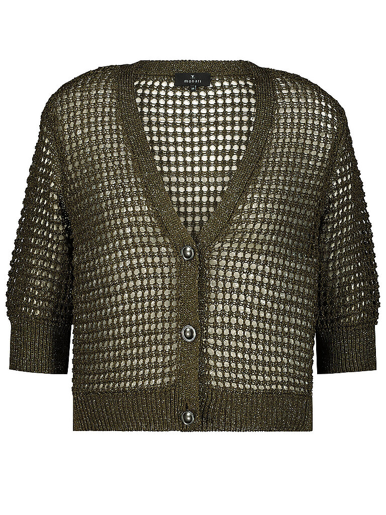 Monari Cardigan oliva 42