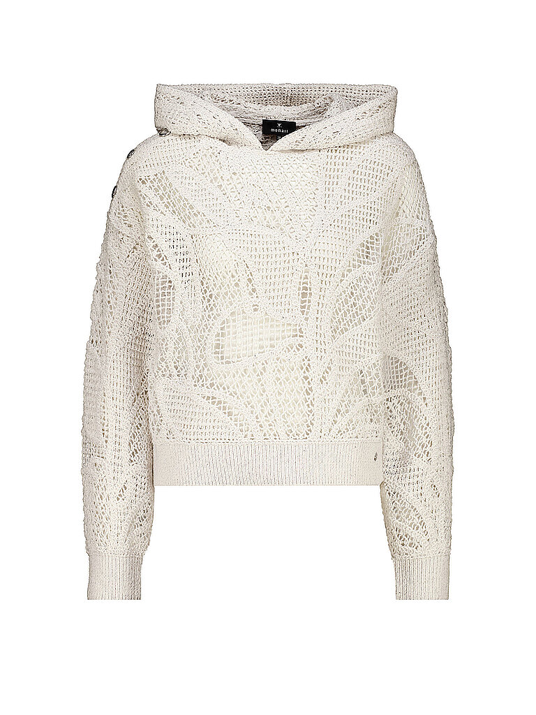 monari Sudadera con capucha - Hoodie crema