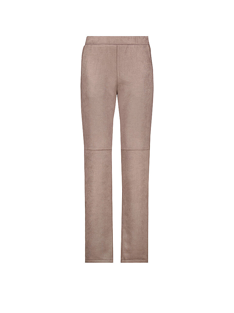 monari Pantalón efecto ante camel
