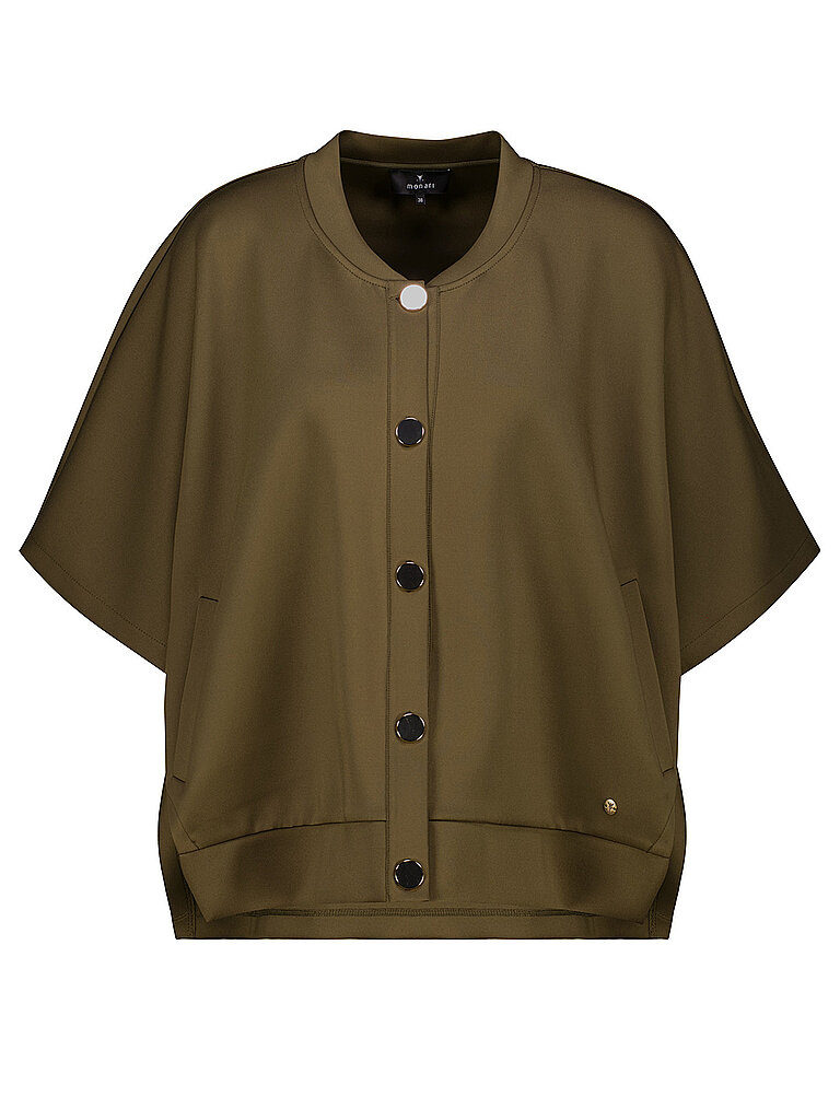 monari Capa - Poncho oliva