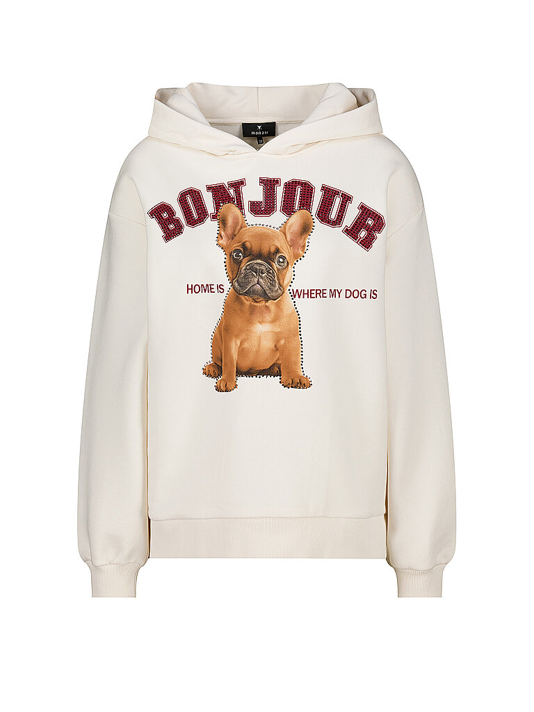 monari Sudadera con capucha - Hoodie crema