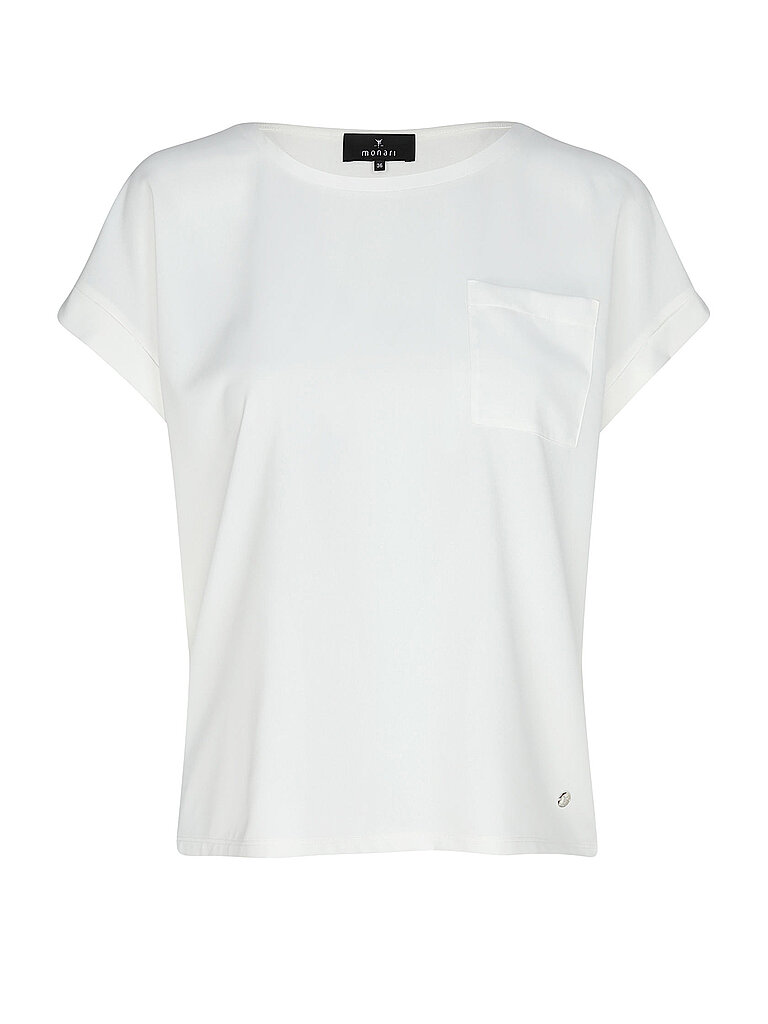 Monari Blusenshirt blanco 40