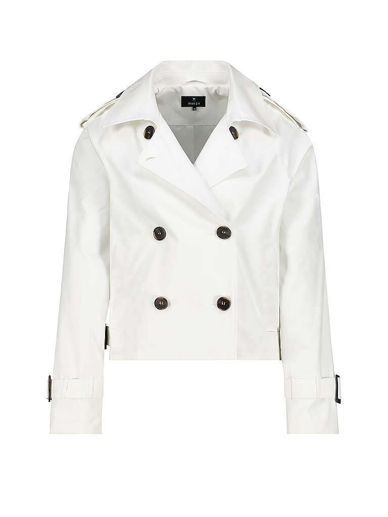 Monari Gabardina blanco 44