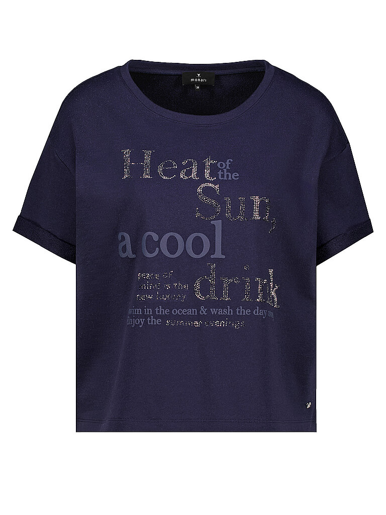 Monari Camiseta azul oscuro 40